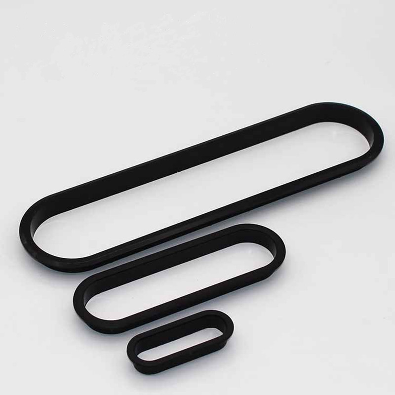 Furniture Hardware Covers - 2pc plastic Table Cable Outlet grommet