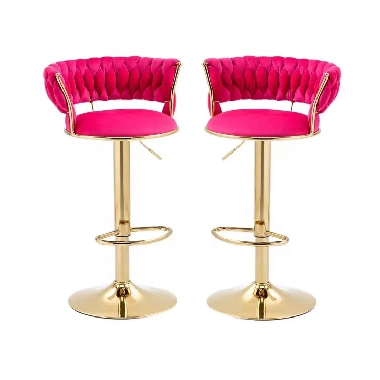 Furniture Hardware Wholesale - eb-Wholesale Adjustable Stainless Steel Bar Stool