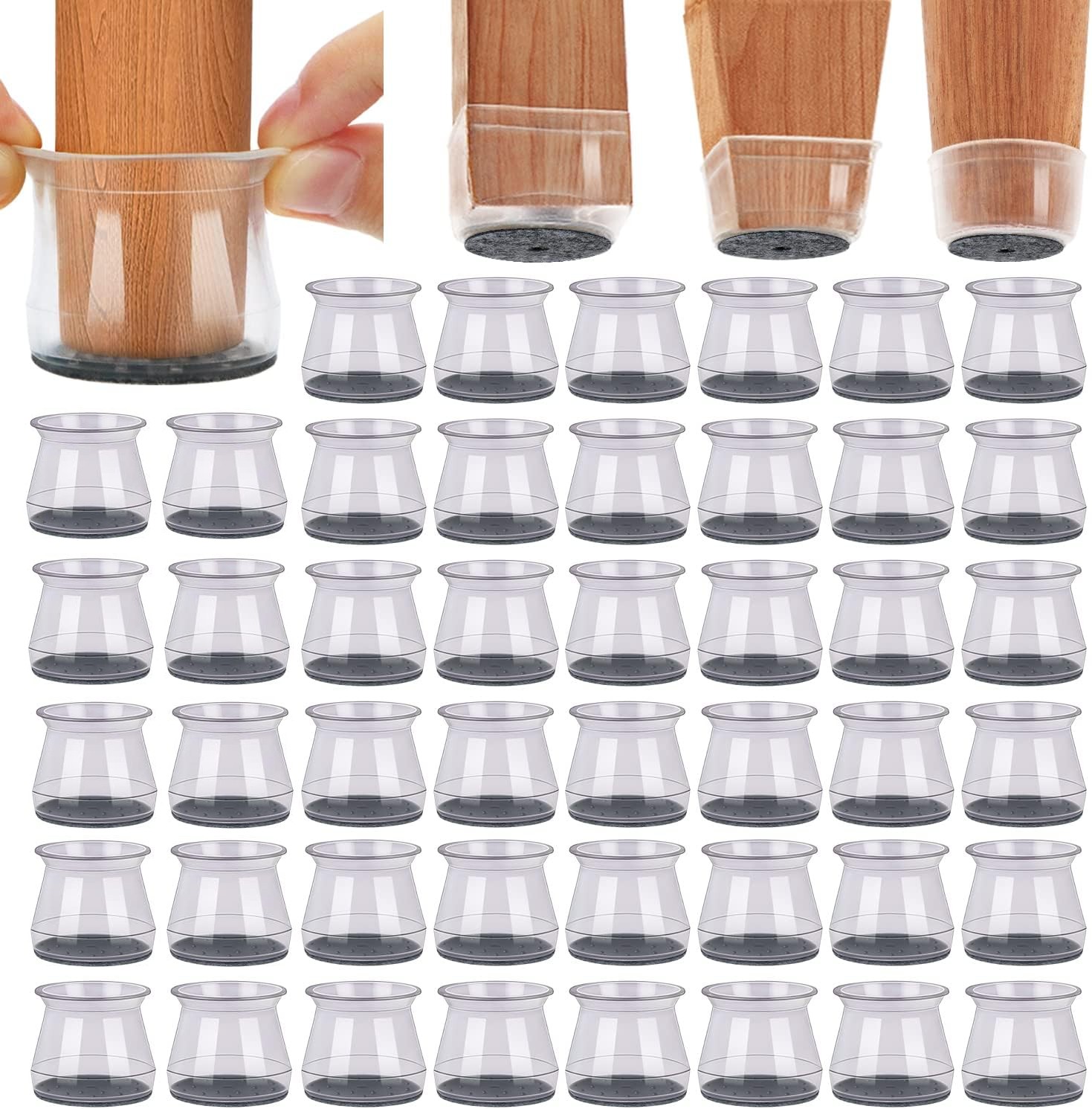 Furniture Foot Pad - 16 Pcs Chair Leg Floor Protectors