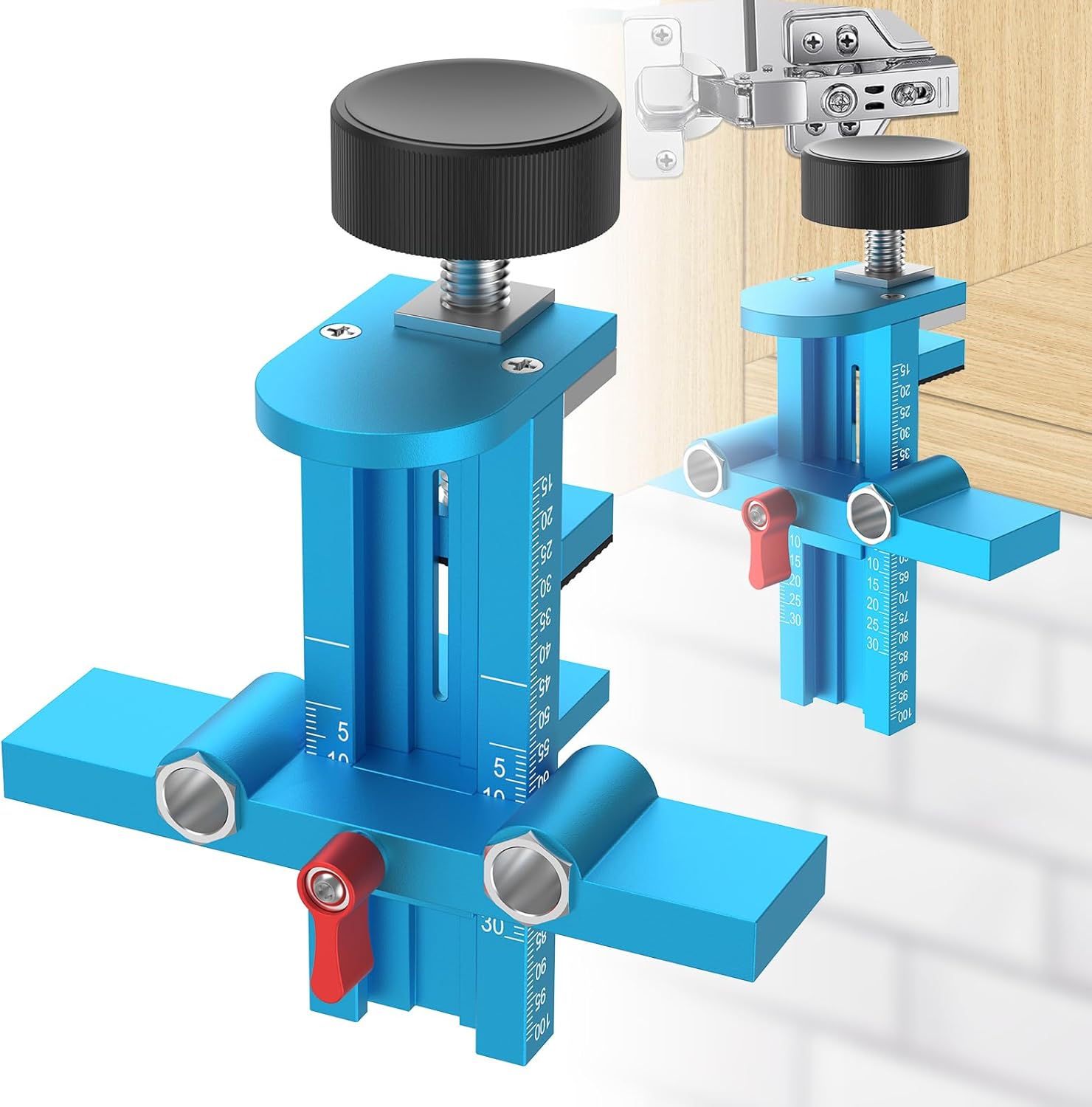 Furniture Hardware Jig - 3 in 1 Cabinet Door Mounting
