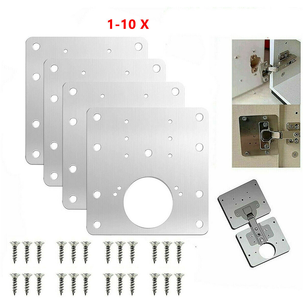 Furniture Hardware Repair - 2/4/10 Pcs Door Hinge Stainless Steel