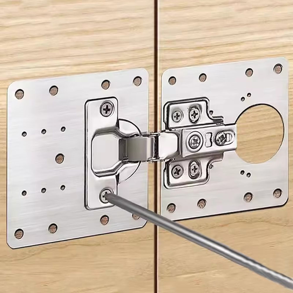 Soft Close Hinge - 4/10PCS Stainless Steel Cabinet Concealed Hinges