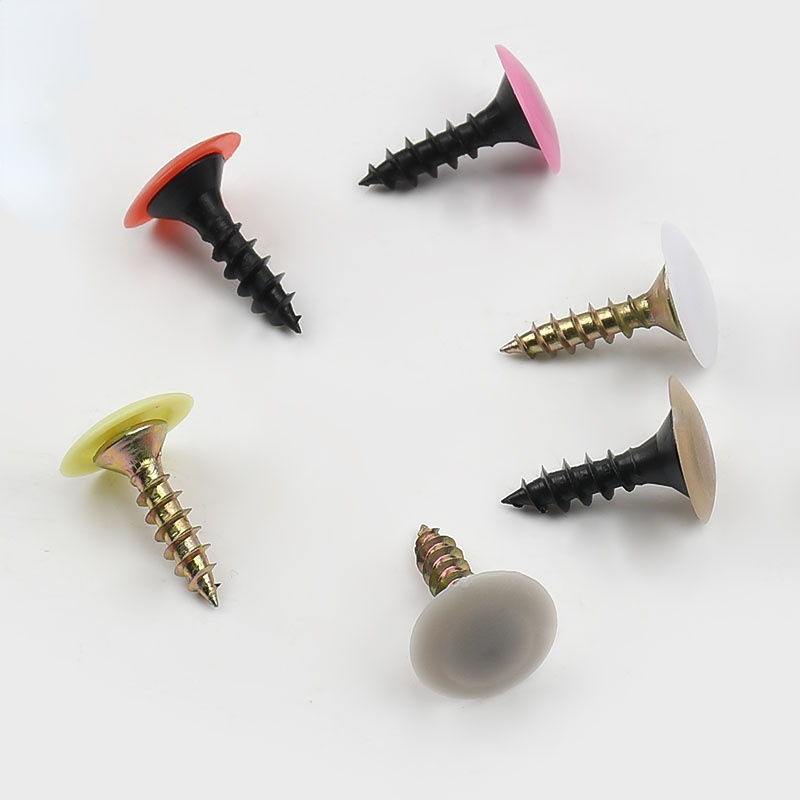 Furniture Hardware Covers - 100/500/1000pcs Plastic Screw Cap Cover Nuts