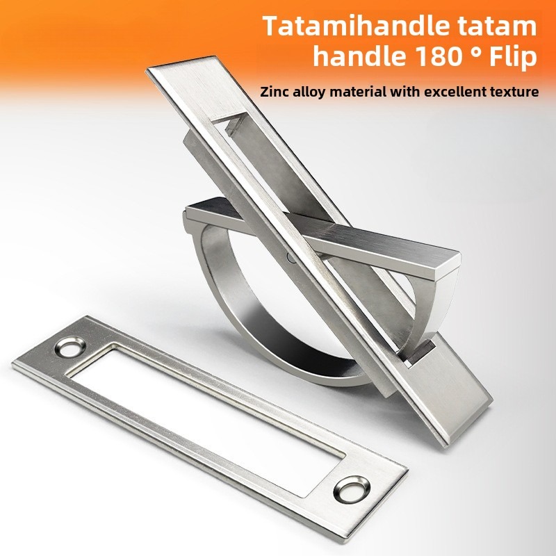 Furniture Hardware Covers - 1 PCS Tatami Hidden Handles Zinc
