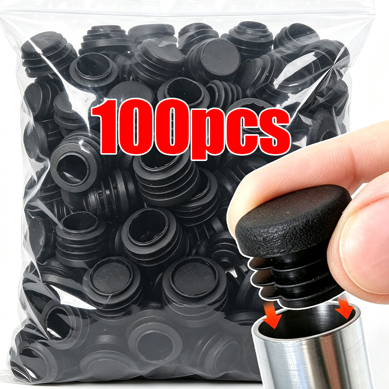 Furniture Hardware Covers - 20-100PCS Chair Leg Caps Protector Round