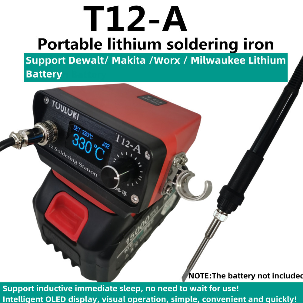 Milwaukee Drill M12 Fuel - YOULORT T12 Cordless Soldering Station Solder