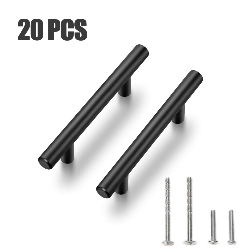 Restoration Hardware Furniture Used - 20 PCS Cabinet Pulls Matte Black