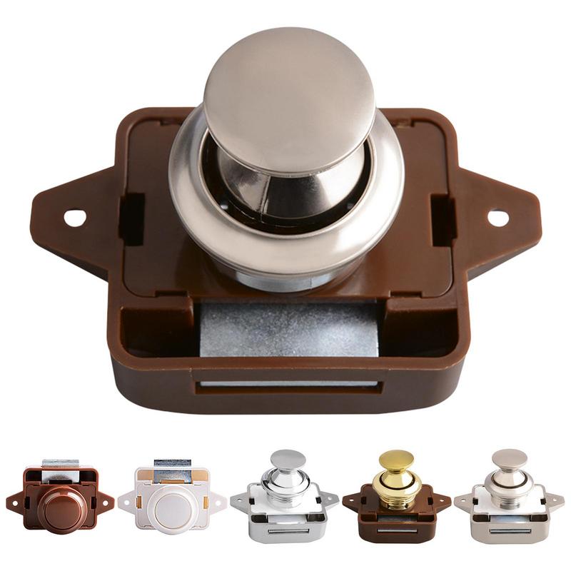Furniture Hardware Knobs - Camper Car Push Button Latch Lock