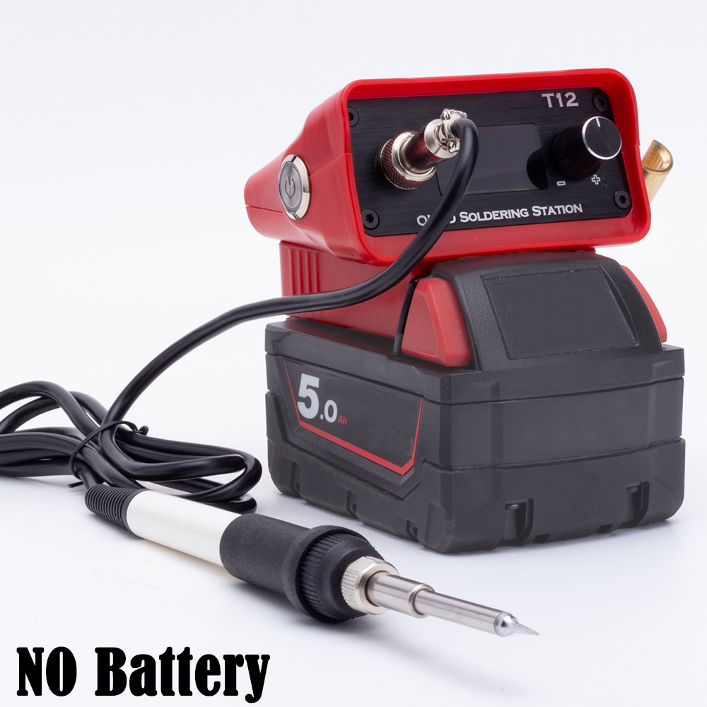 Milwaukee Drill M12 Fuel - Cordless OLED T12 Soldering Iron Soldering