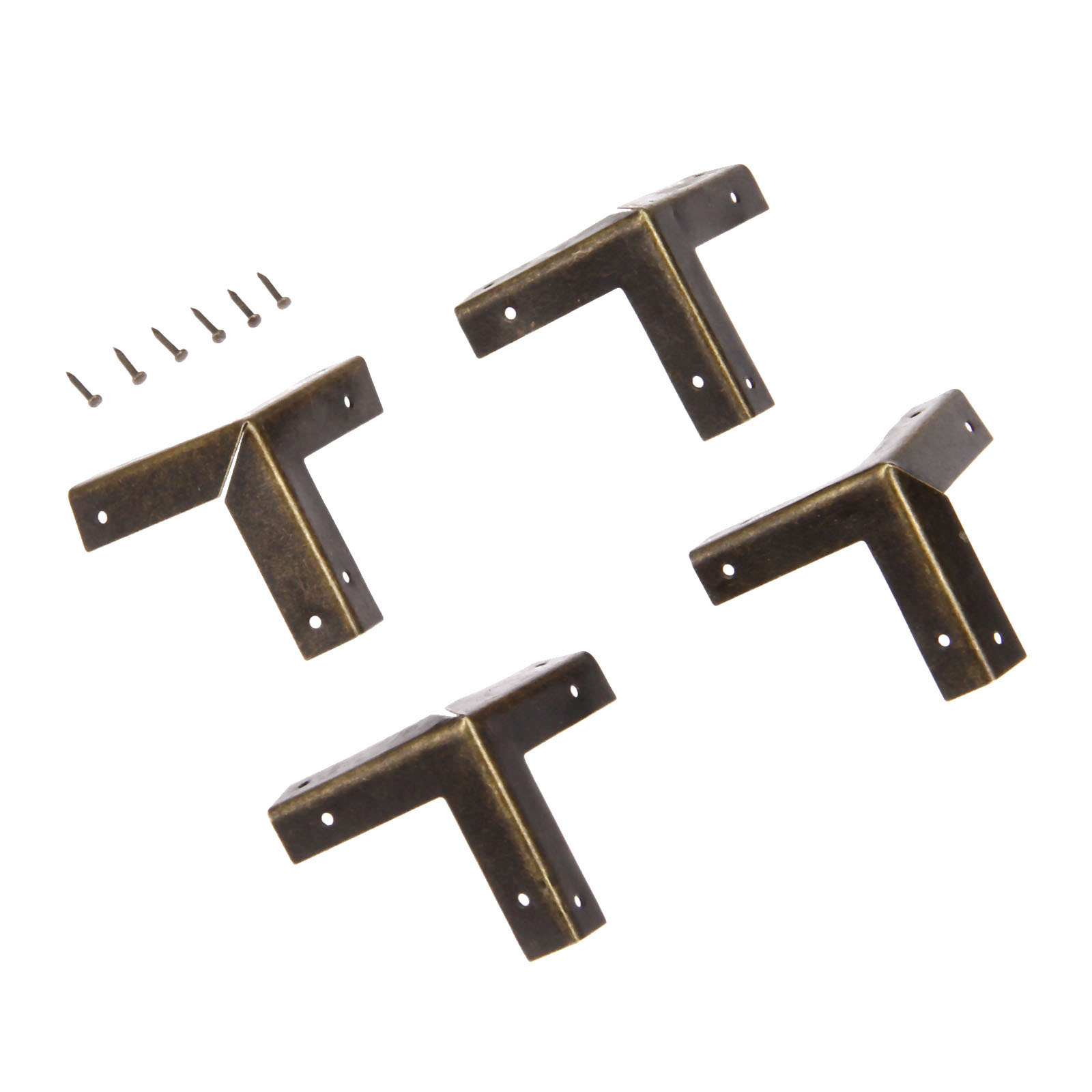 DRELD 4Pcs Antique Bronze Corn - Furniture Hardware Antique ulasan dan harga