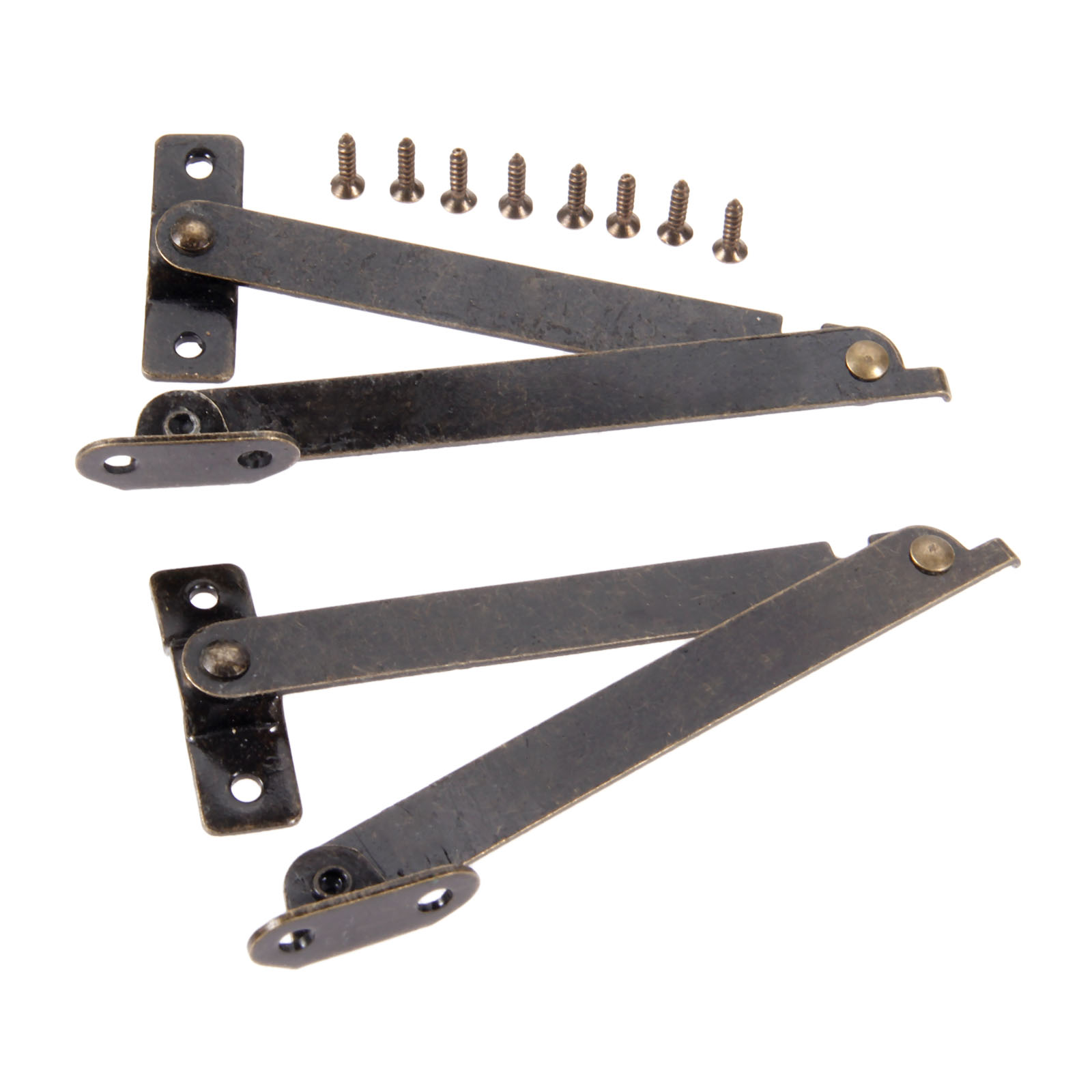 2PCS Lid Support Hinges For Wo - Furniture Hardware Antique ulasan dan harga