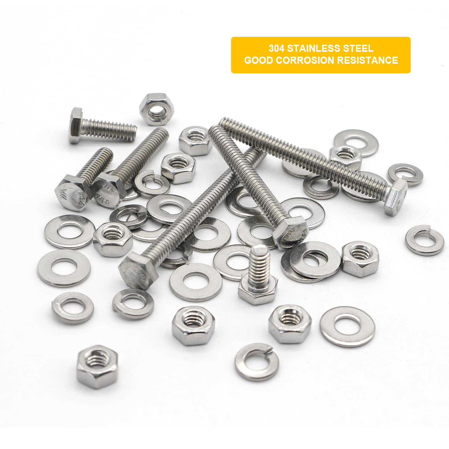 VKKM 48Pcs M10 Hex Head Bolts  - Restoration Hardware Furniture Outdoor ulasan dan harga