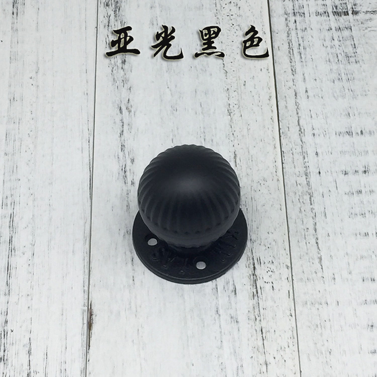 Round Ball Vintage Iron Wooden - Furniture Hardware Vintage ulasan dan harga