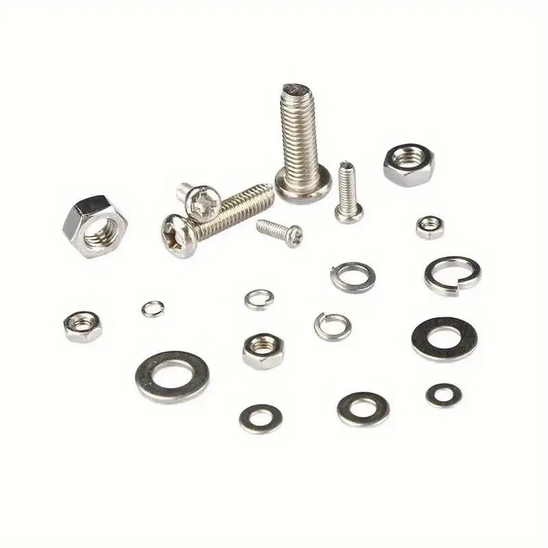320PCS Hex Nuts & Bolts Set M2 - Furniture Hardware Repair ulasan dan harga