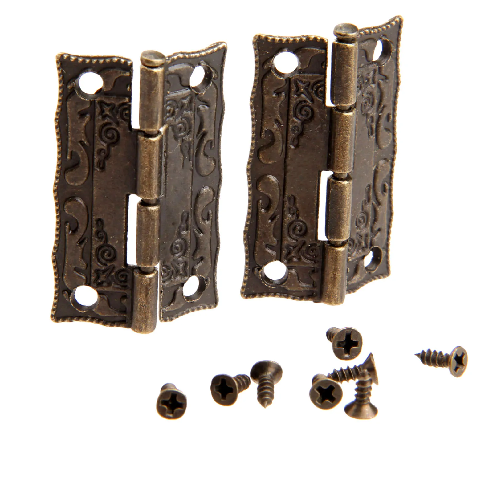 10pcs Hinges 36*23mm Iron Anti - Furniture Hardware Antique ulasan dan harga