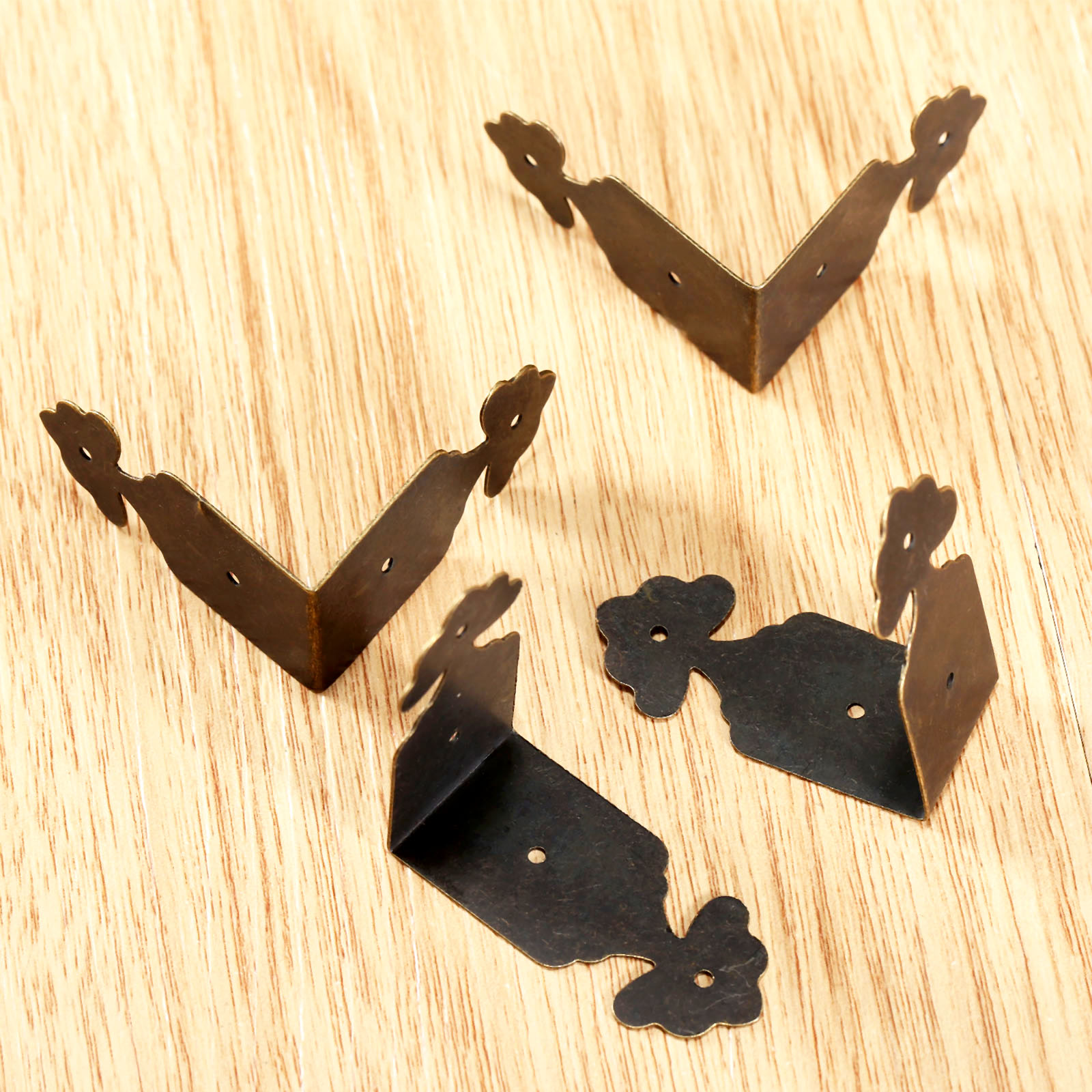 4pcs Decorative Corner Protect - Furniture Hardware Antique ulasan dan harga