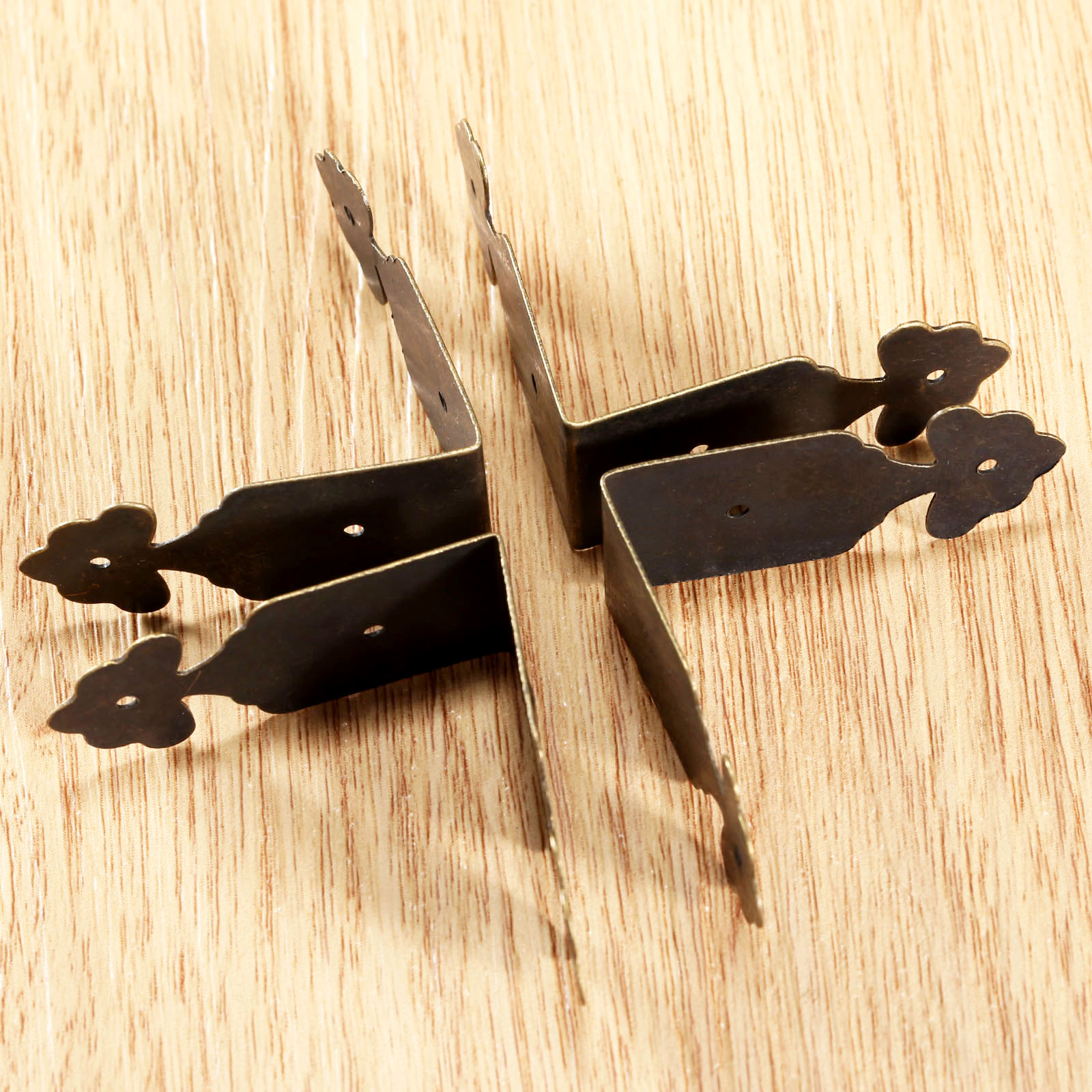 4pcs Decorative Corner Protect - Furniture Hardware Antique ulasan dan harga