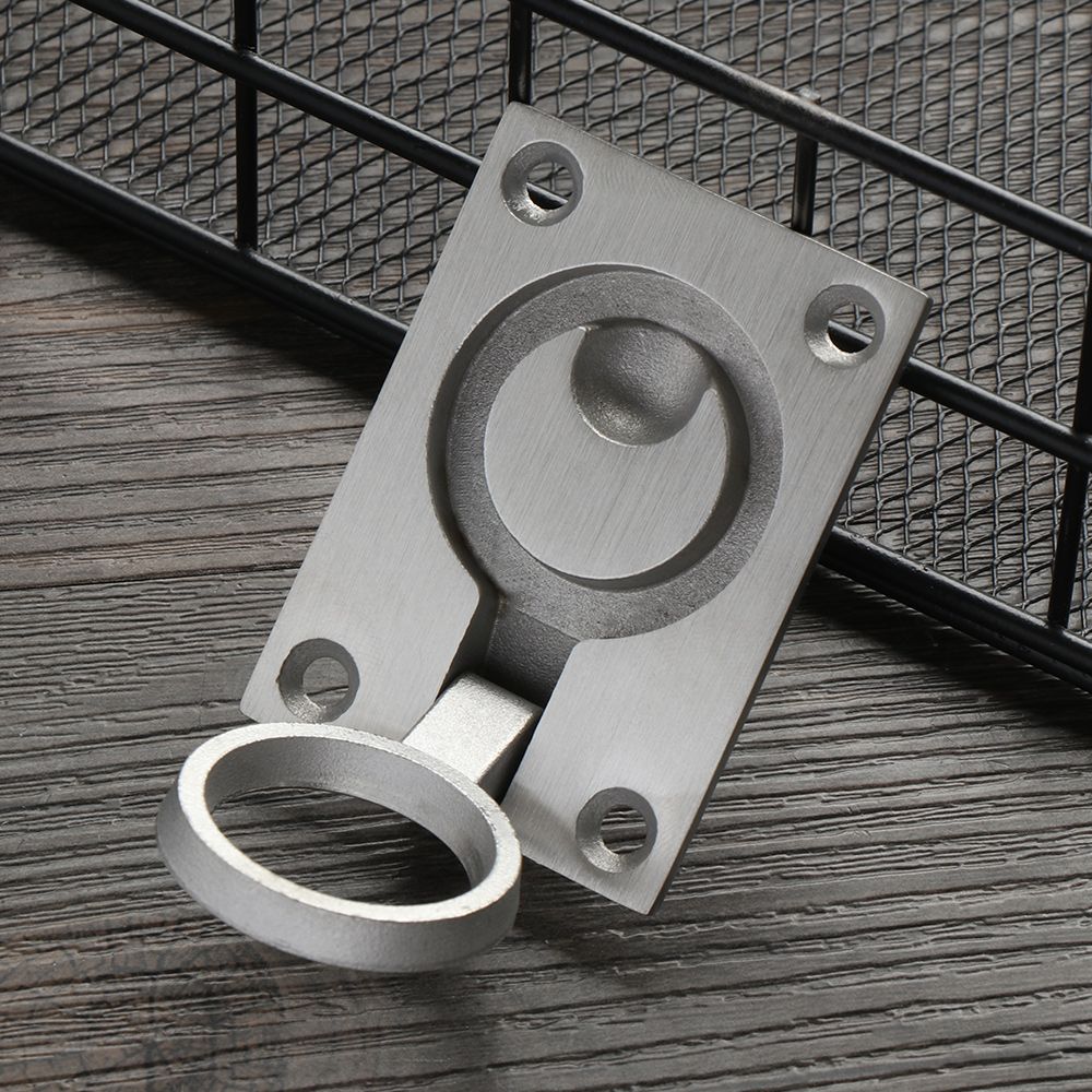 Stainless Steel Flush Pull Rin - Furniture Hardware Knobs ulasan dan harga