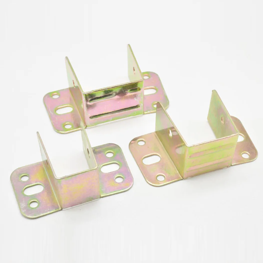 2pcs U Shaped Metal Bed Bracke - Furniture Hardware For Bed ulasan dan harga
