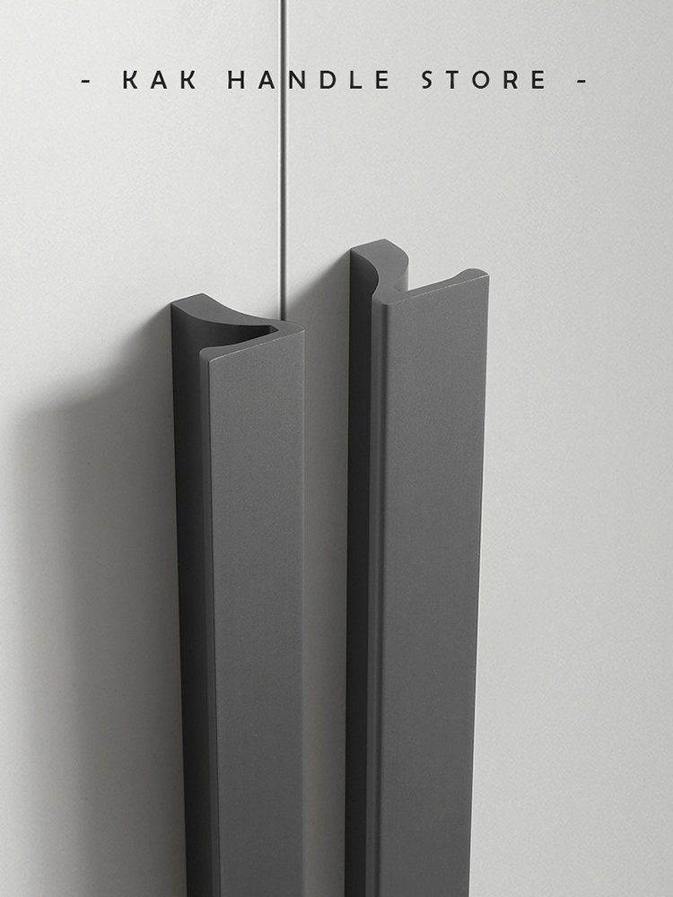 KAK Black Hidden Cabinet Handl - Restoration Hardware Furniture Used ulasan dan harga