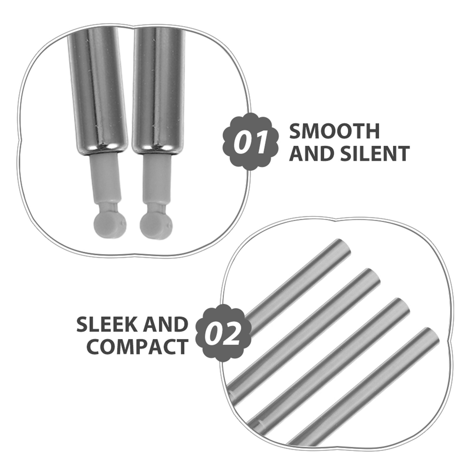8Pcs Trash Can Dampers Soft Cl - Soft Close Hinge ulasan dan harga