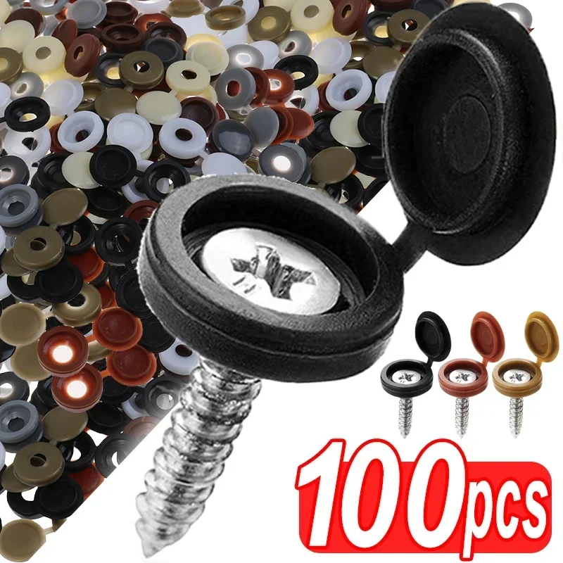 Hinged Plastic Screw Cap Cover - Furniture Hardware Covers ulasan dan harga