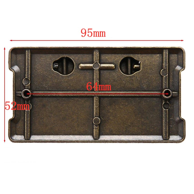 4Pcs Vintage Antique Bronze Dr - Furniture Hardware Antique ulasan dan harga