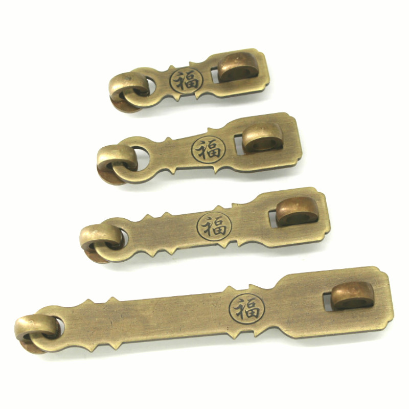 FU Furniture Door Brass Hasp C - Furniture Hardware Antique ulasan dan harga