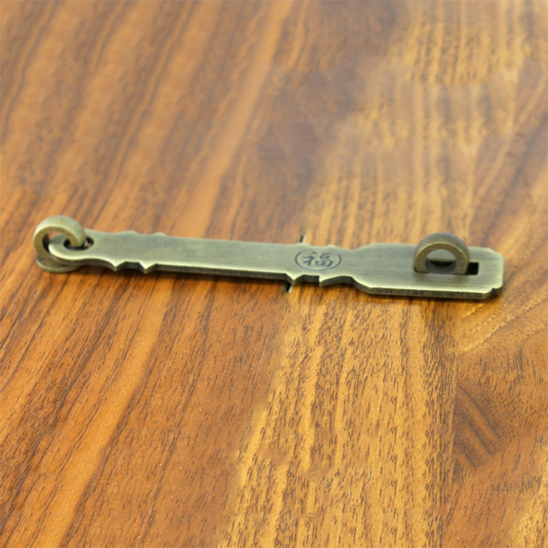 FU Furniture Door Brass Hasp C - Furniture Hardware Antique ulasan dan harga