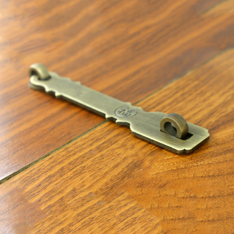 FU Furniture Door Brass Hasp C - Furniture Hardware Antique ulasan dan harga