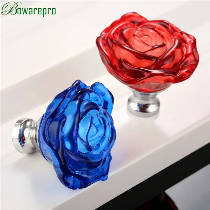 bowarepro 50MM Crystal Rose Gl - Furniture Hardware Knobs ulasan dan harga