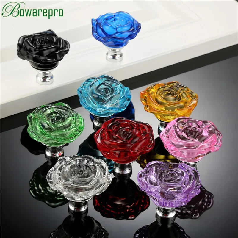bowarepro 50MM Crystal Rose Gl - Furniture Hardware Knobs ulasan dan harga