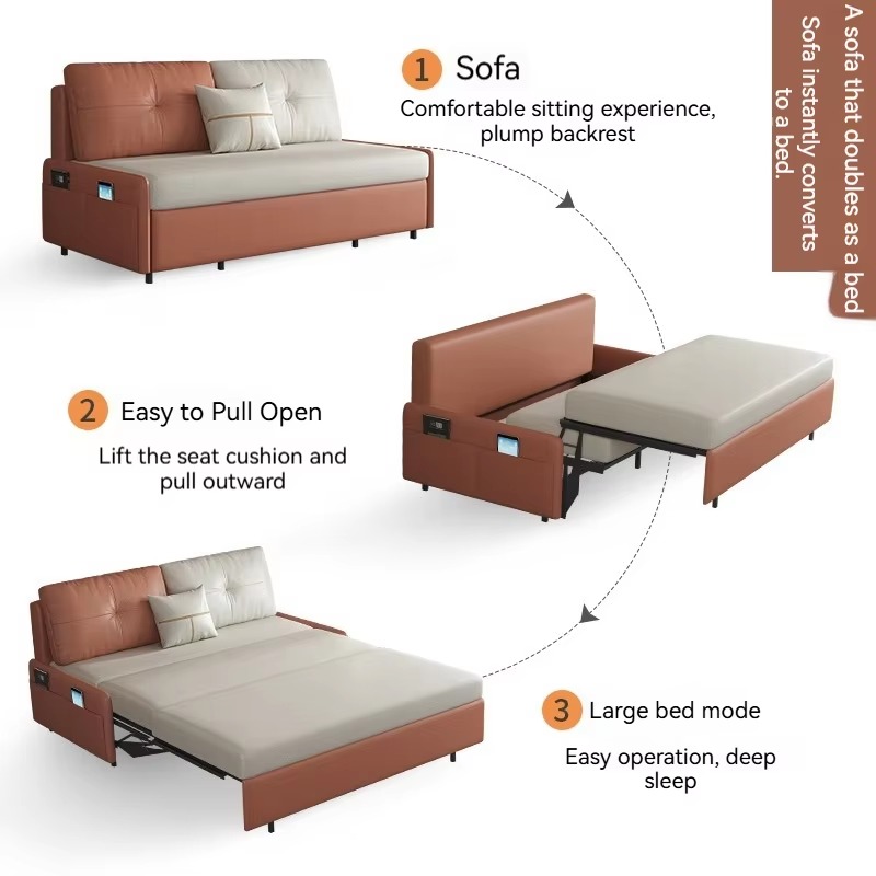 Multifunctional three-fold fli - Furniture Hardware For Bed ulasan dan harga