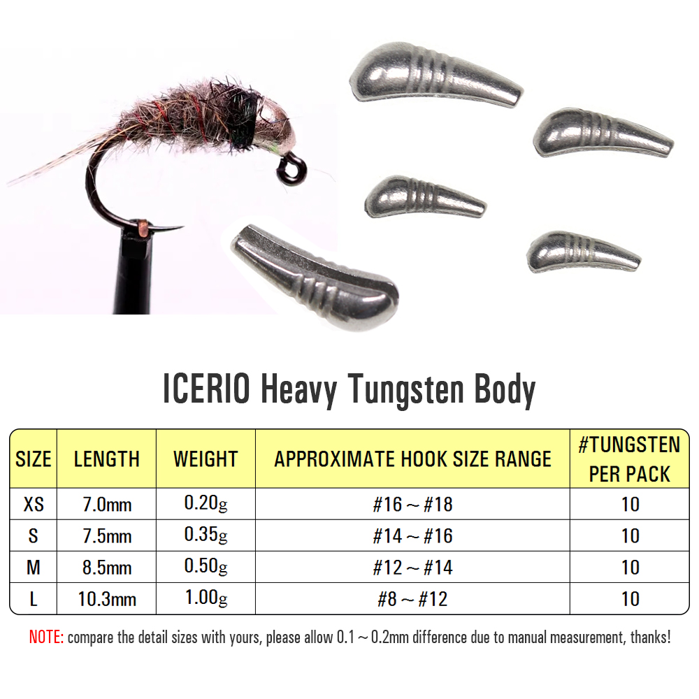 ICERIO 10PCS Fast Sinking Nymp - Furniture Hardware Jig ulasan dan harga