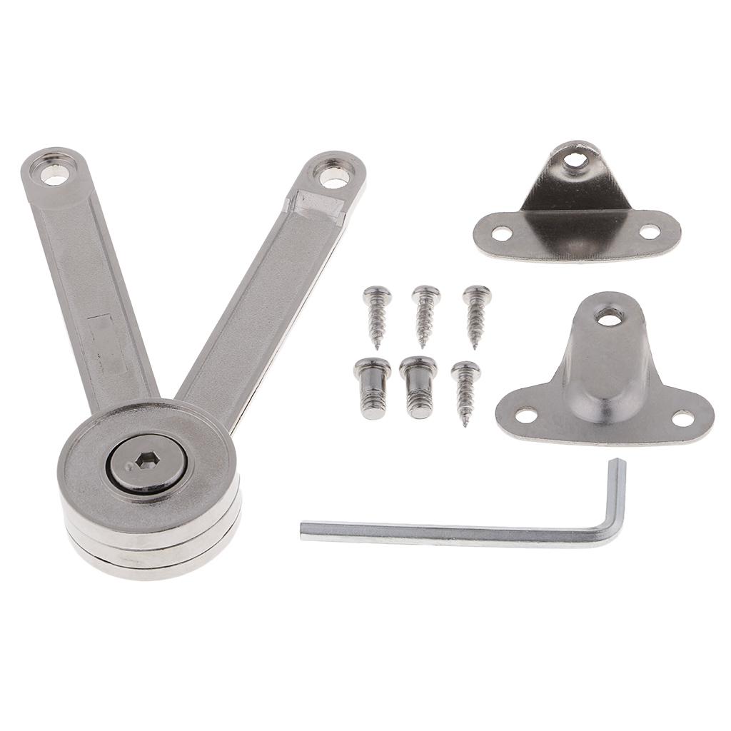 Zinc Alloy Adjustable Lid Stay - Soft Close Hinge ulasan dan harga