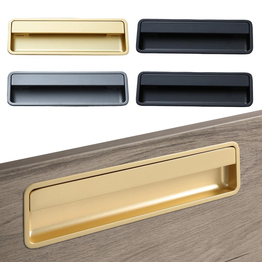 Fashion Aluminium Alloy Recess - Furniture Hardware Knobs ulasan dan harga