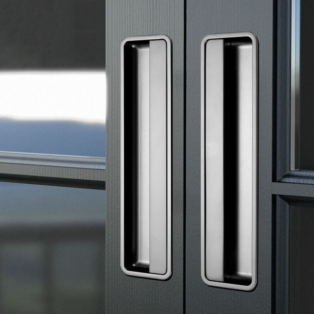 Fashion Aluminium Alloy Recess - Furniture Hardware Knobs ulasan dan harga