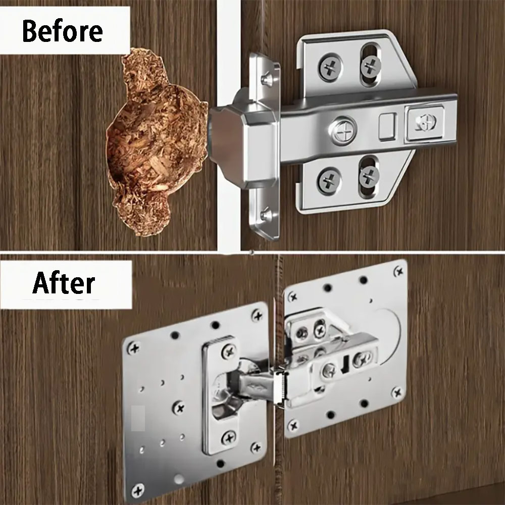 4/10PCS Stainless Steel Cabine - Soft Close Hinge ulasan dan harga