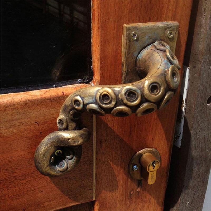 Vintage Octopus Door Knob Outd - Furniture Hardware Jig ulasan dan harga