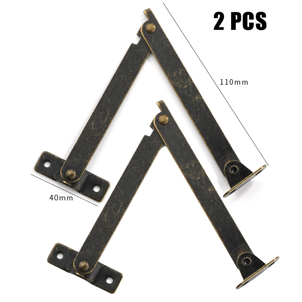 2PCS Metal Lid Support Hinges  - Furniture Hardware Antique ulasan dan harga