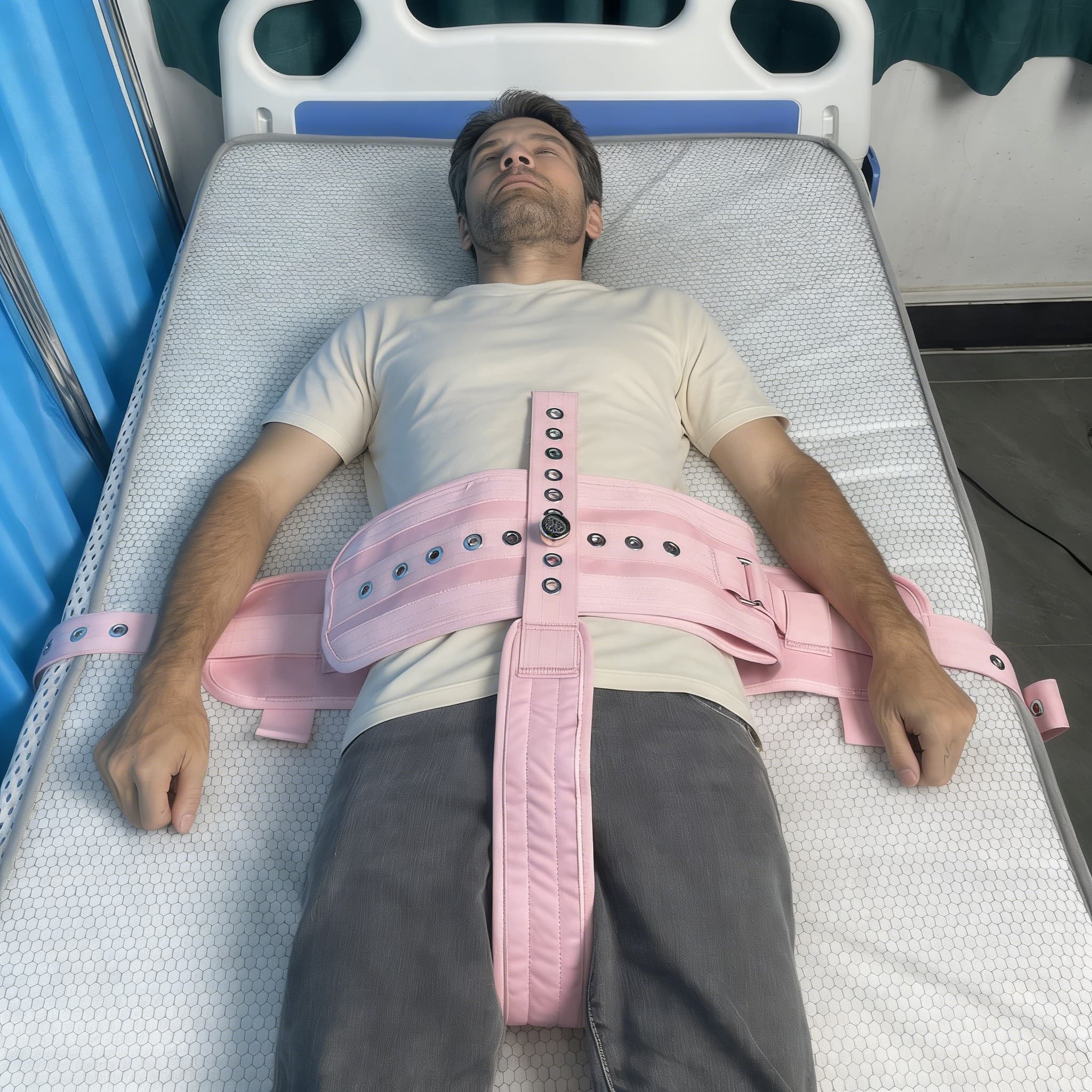 Pink Waist and Crotch Restrain - Furniture Hardware For Bed ulasan dan harga