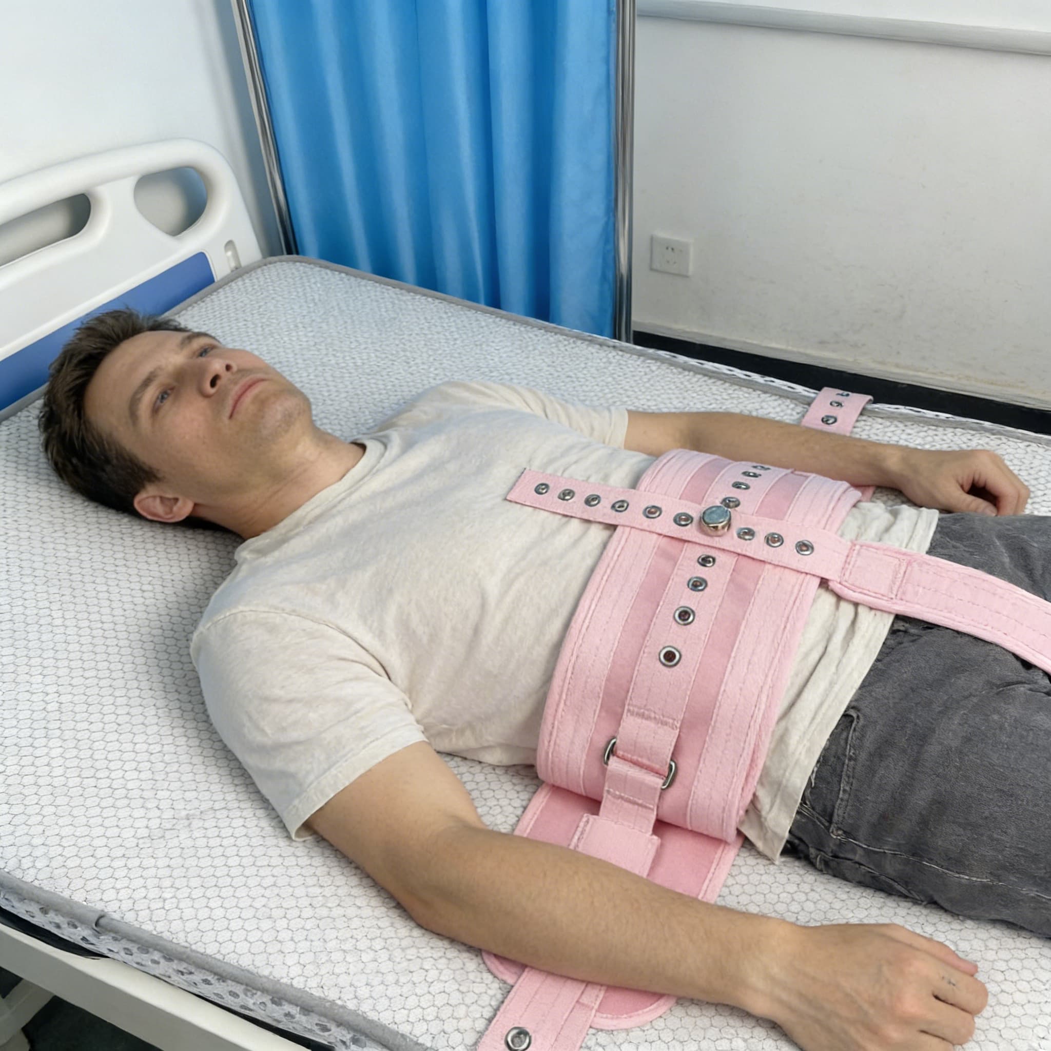 Pink Waist and Crotch Restrain - Furniture Hardware For Bed ulasan dan harga