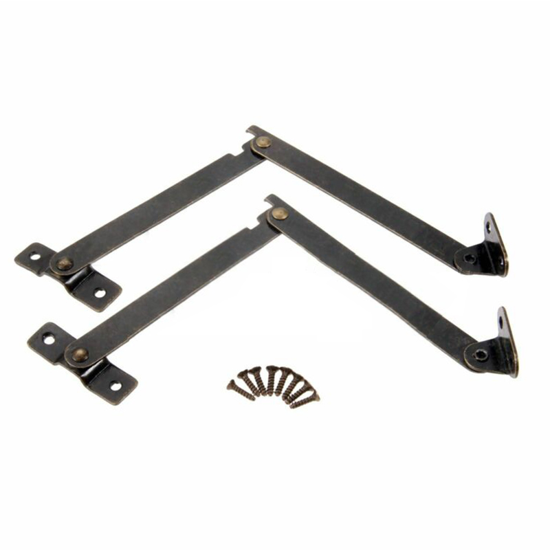 2PC Antique Bronze Lid Support - Furniture Hardware Antique ulasan dan harga