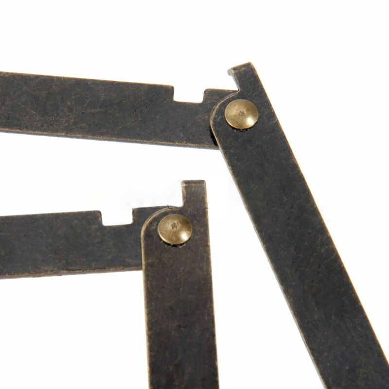 2PC Antique Bronze Lid Support - Furniture Hardware Antique ulasan dan harga