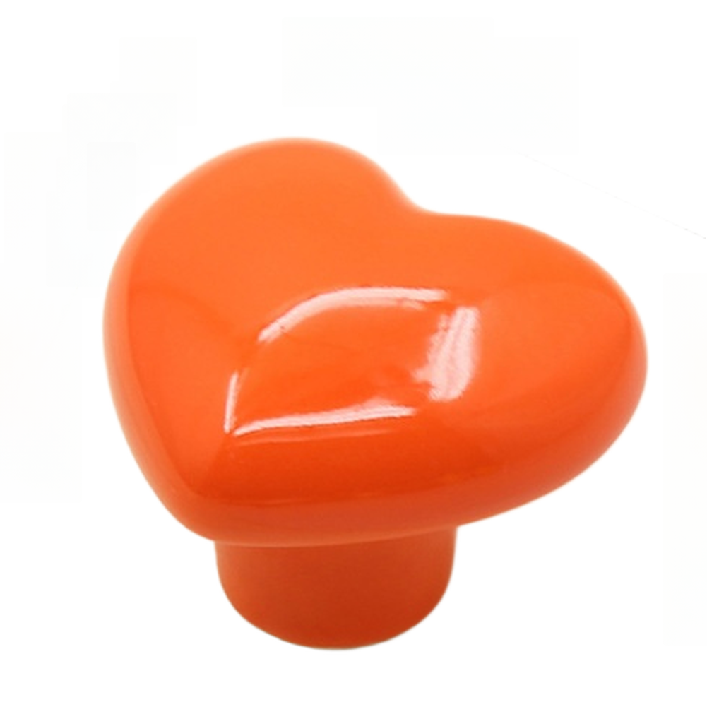 Heart Shaped Pottery Cabinet H - Furniture Hardware Knobs ulasan dan harga