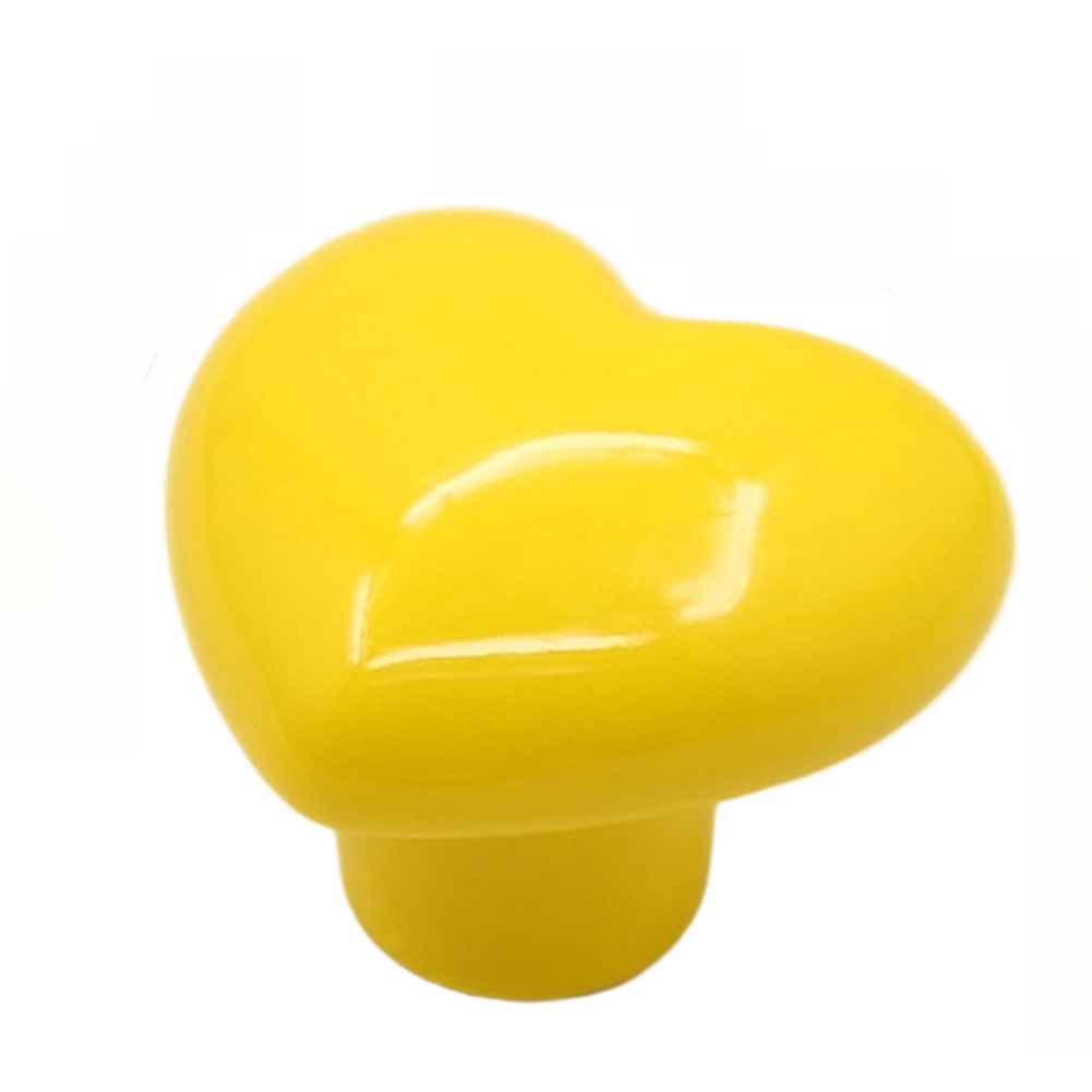 Heart Shaped Pottery Cabinet H - Furniture Hardware Knobs ulasan dan harga