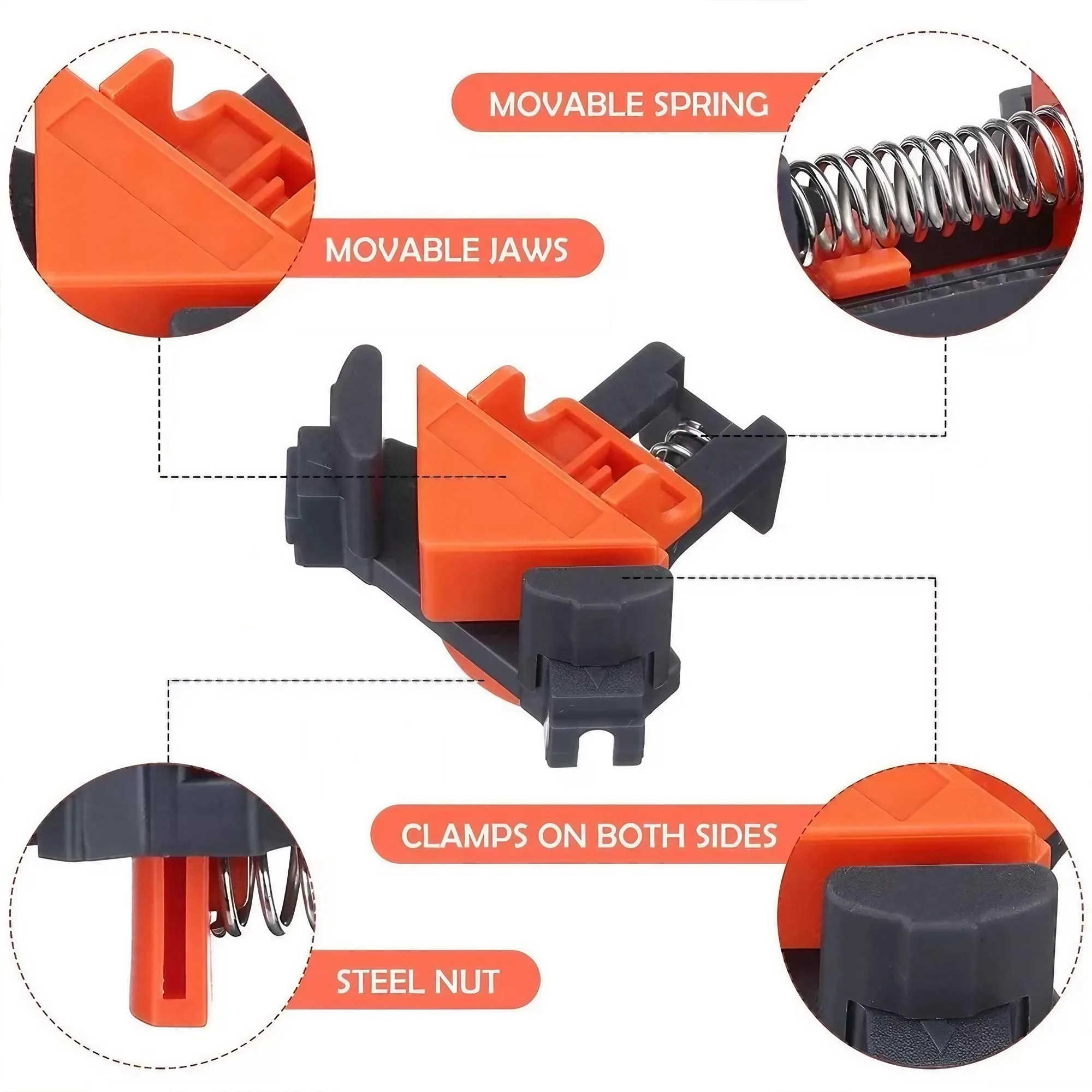 Premium 90 Degree Right Angle  - Furniture Hardware Repair ulasan dan harga