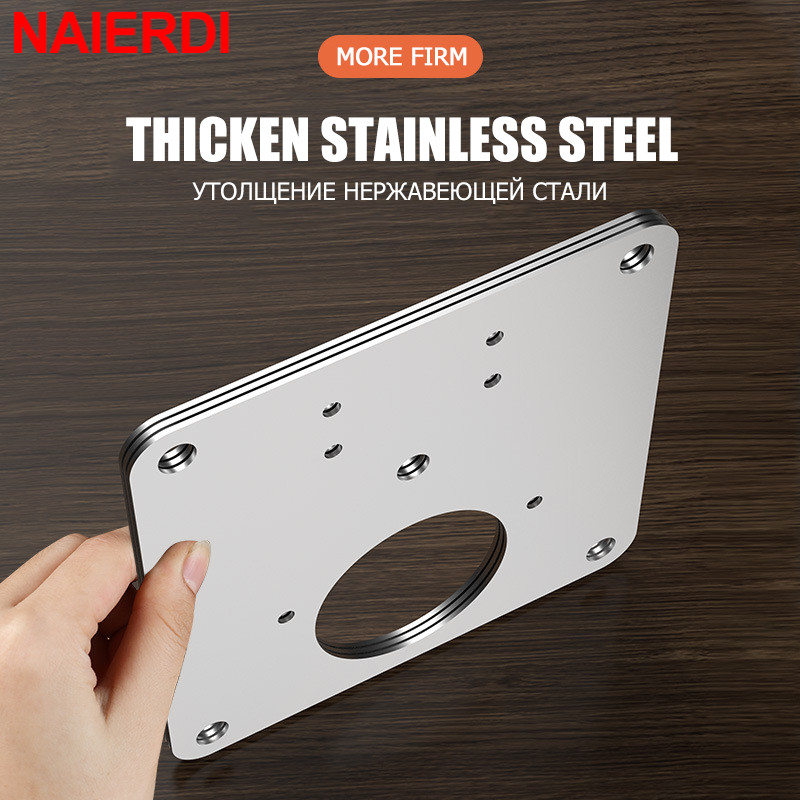 NAIERDI Stainless Steel Hinge  - Furniture Hardware Repair ulasan dan harga