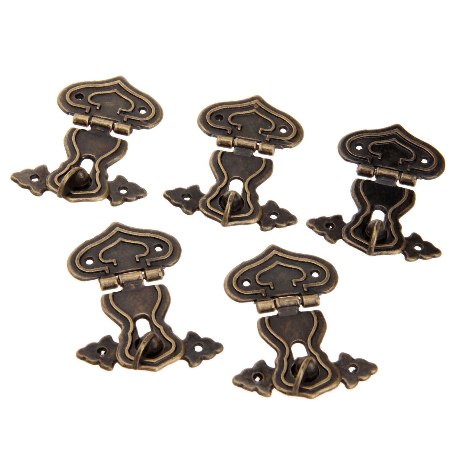 5Pcs 63x47mm Antique Metal Loc - Furniture Hardware Antique ulasan dan harga