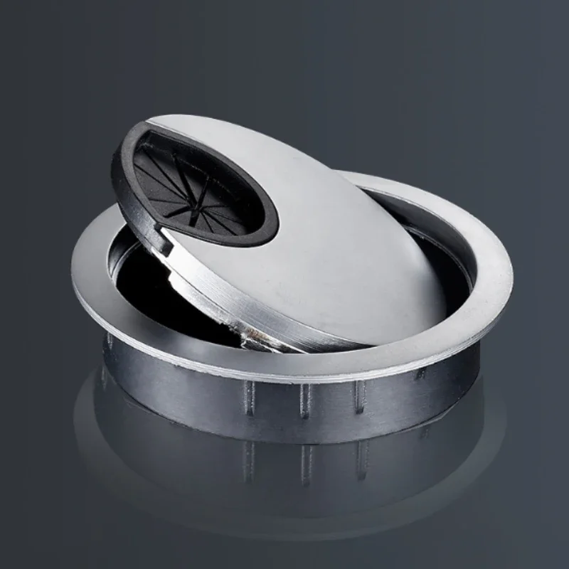 1Pcs Desk Wire Hole Cover Base - Furniture Hardware Covers ulasan dan harga